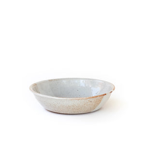 Rust and White Salad Bowl